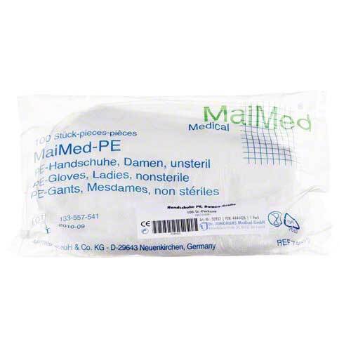 Handschuhe Einmal Poly&auml;th. Damen - 1