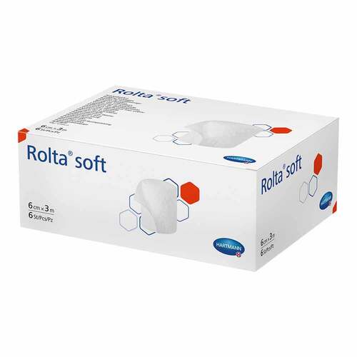 Rolta soft Synth.-Wattebinde 6 cm x 3 m - 1
