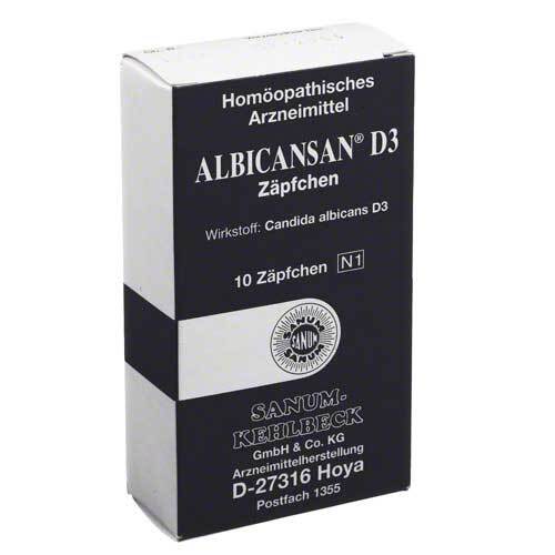 Albicansan D 3 Suppositorien - 1