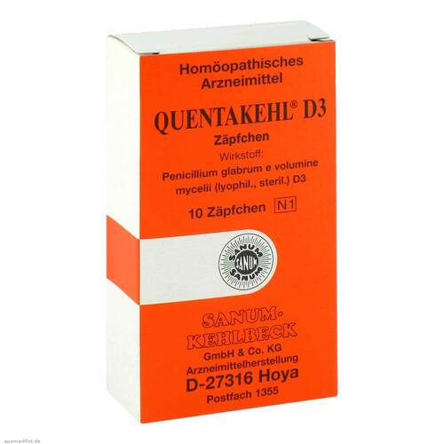 Quentakehl D 3 Suppositorien - 1