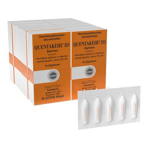 Quentakehl D 3 Suppositorien - 1