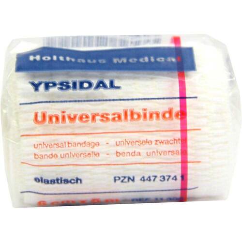 Universalbinde Ypsidal 5 m x 6 cm i.Zellg.wei&szlig; - 1