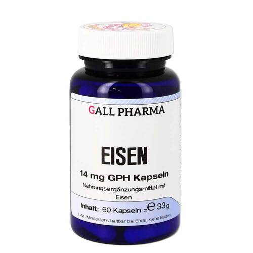 Eisen 14 mg GPH Kapseln - 1