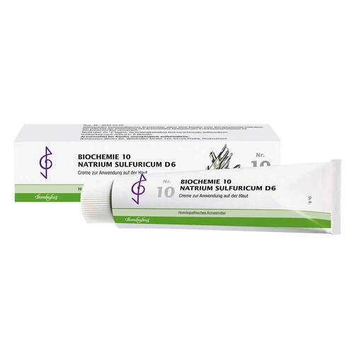 Biochemie 10 Natrium sulfuricum D 6 Creme - 1