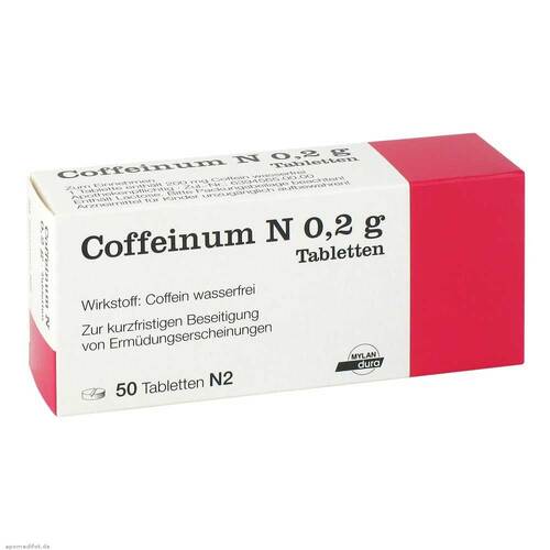 Coffeinum N 0,2 g Tabletten - 1