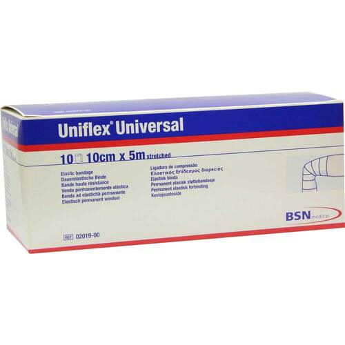 Uniflex Universal wei&szlig; 5mx10cm Zellglas Binden - 1