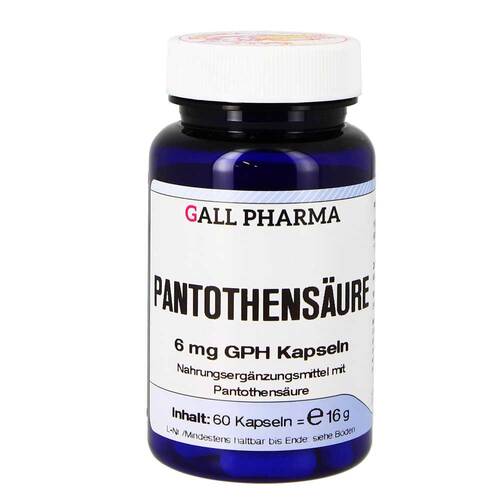 Pantothens&auml;ure 6 mg GPH Kapseln - 1