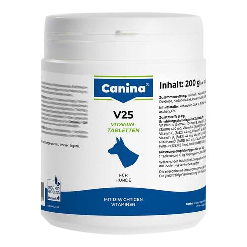 V 25 Vitamintabletten vet. (f&uuml;r Tiere) - 1