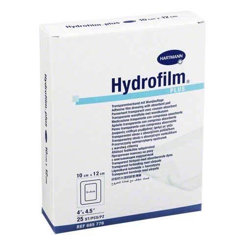 Hydrofilm Plus Transparentverband 10x12 cm - 1