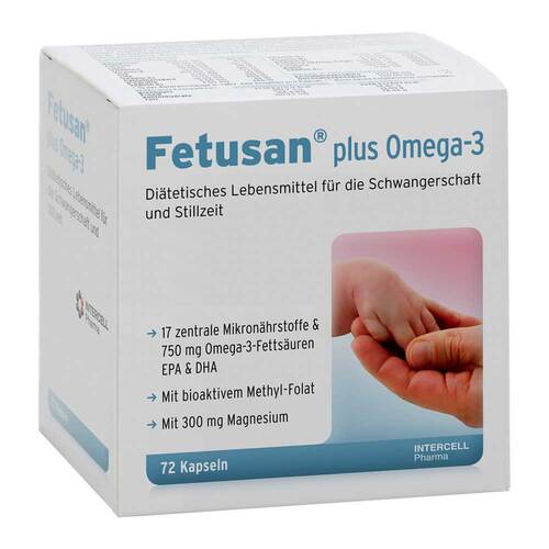 Fetusan plus Omega 3 Kapseln - 1