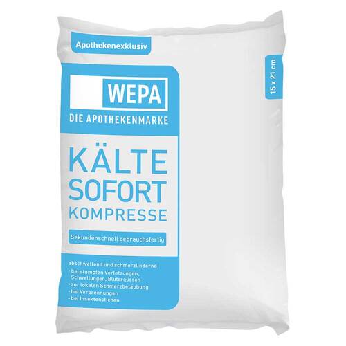 K&auml;lte Sofort Kompresse 15x21cm - 1