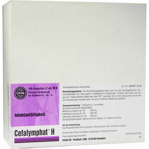 Cefalymphat H Ampullen - 1