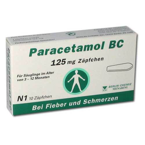 Paracetamol BC 125 mg Suppositorien - 1