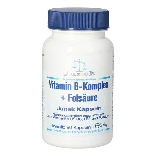 Vitamin B Komplex + Fols&auml;ure Junek Kapseln - 1