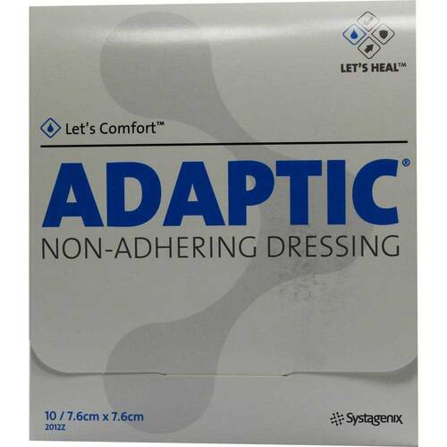 Adaptic 7,6x7,6cm feuchte Wundauflage - 1