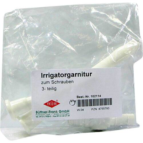 Irrigator Garnitur 3-teilig zum Schrauben - 1