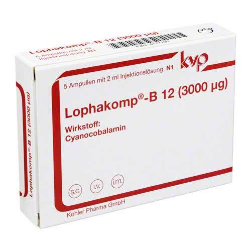 Lophakomp B 12 3000 µg Injektionsl&ouml;sung - 1