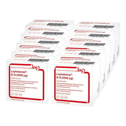 Lophakomp B 12 3000 µg Injektionsl&ouml;sung - 1
