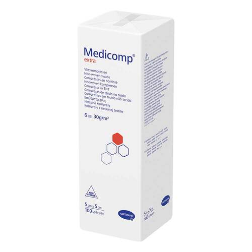 Medicomp Extra Kompressen 5x5 cm unsteril - 1