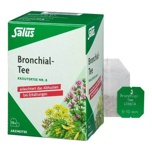 Bronchial Tee Kr&auml;utertee Nr. 8 Salus Filterbeutel - 1