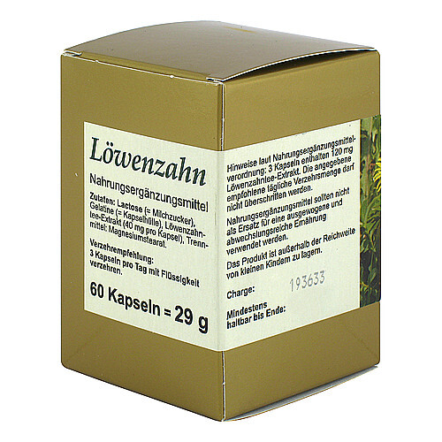 L&ouml;wenzahn Kapseln - 1