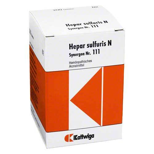 Synergon 111 Hepar sulfuricum N Tabletten - 1