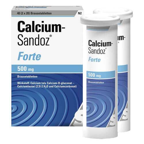 Calcium Sandoz forte Brausetabletten - 2