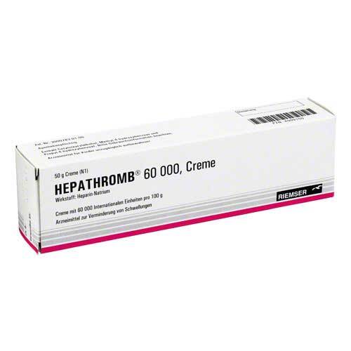 Hepathromb Creme 60.000 I.E. - 1