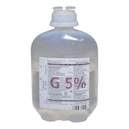 Glucose 5% AlleMan Plastikflasche - 1