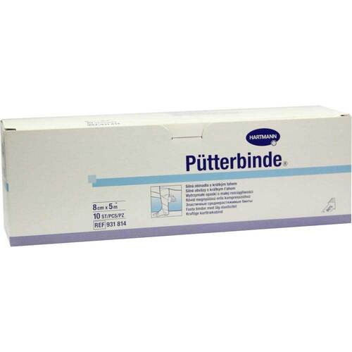 P&uuml;tter Binde 8 cm x 5 m - 1