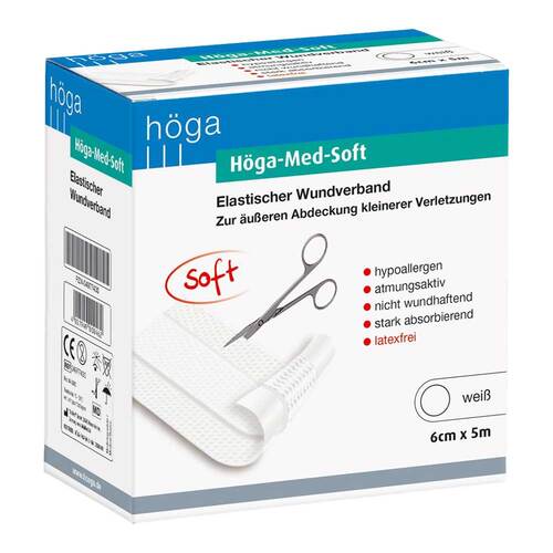 H&ouml;ga Med Soft Pflaster 6cmx5m - 1