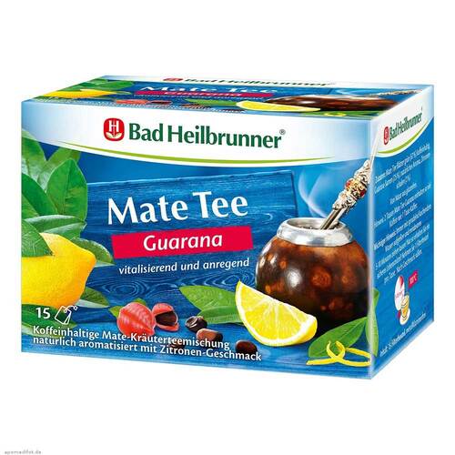 Bad Heilbrunner Tee Guarana Mate Kr&auml;uterpower - 1