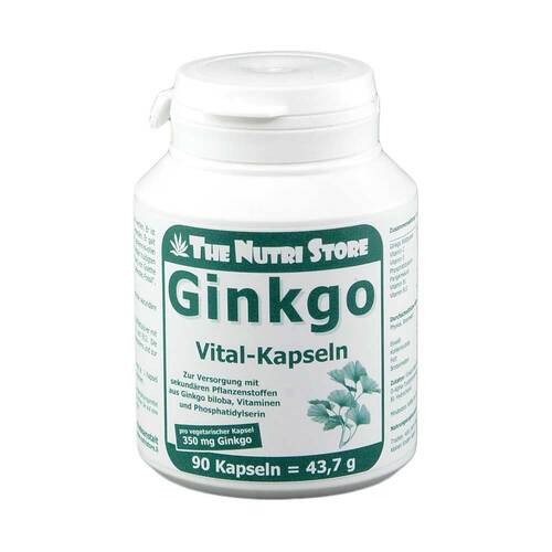 Ginkgo biloba 350 mg vegetarische Kapseln - 1