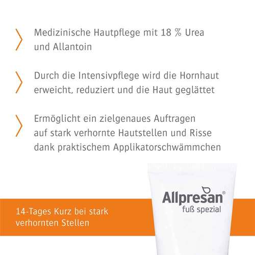 Allpresan Fu&szlig; spezial Hornhautreduzier-Creme Nr.4 - 3