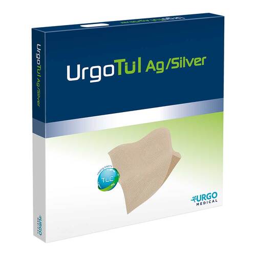 Urgot&uuml;l Silver 5x5 cm Wundgaze - 1