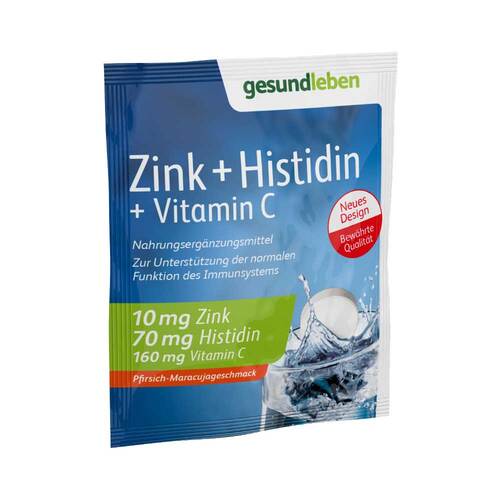 Gesund Leben Zink + Histidin + Vitamin C Brausetabletten - 1