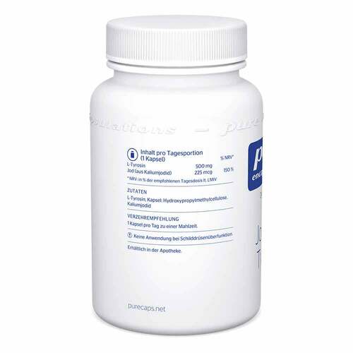 Pure Encapsulations Jod und Tyrosin Kapseln - 3