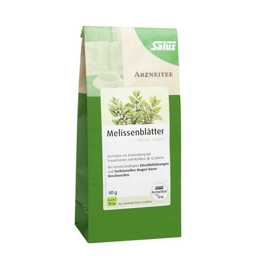 Melissenblätter Arzneitee Melissae foliis bio Salus - 1