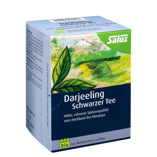 Darjeeling Schwarzer Tee Bio Salus Filterbeutel - 1