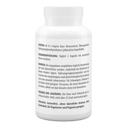 Arginin 750 mg Kapseln - 3