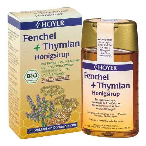 Hoyer Fenchel + Thymian Honigs - 1