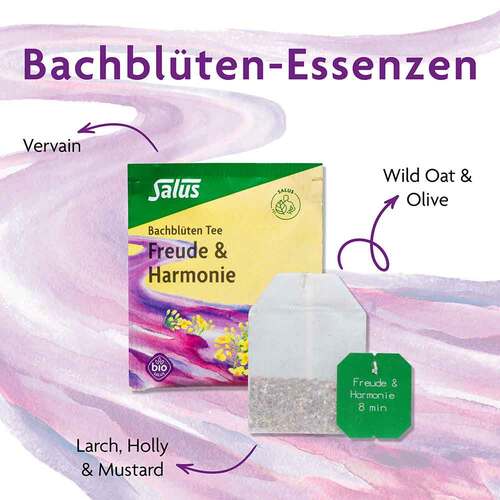 Bachbl&uuml;ten Tee Freude &amp; Harmonie bio Salus - 2