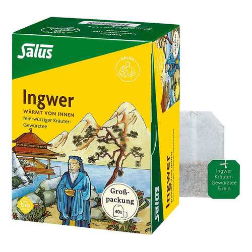 Ingwer Kr&auml;uter-Gew&uuml;rztee-Mischung bio Salus - 1