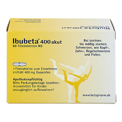 Ibubeta® 400 akut Filmtabletten - 2