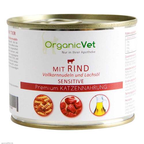 Dosennahrung Katze Sensitive Rind - 1