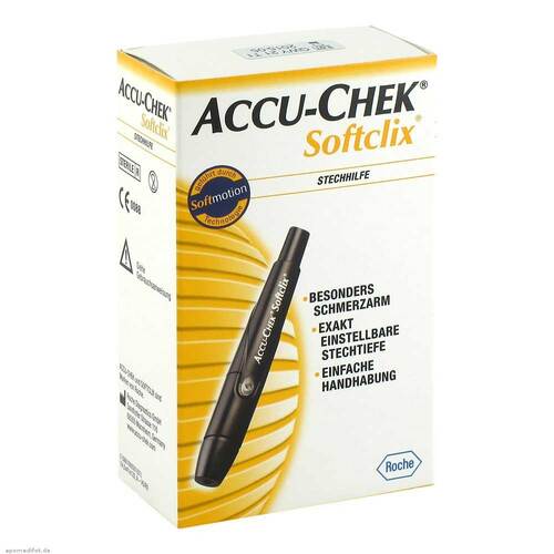 Accu Chek Softclix schwarz - 1