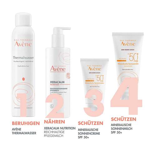 Avene Mineralische Sonnenmilch SPF 50+ - 4