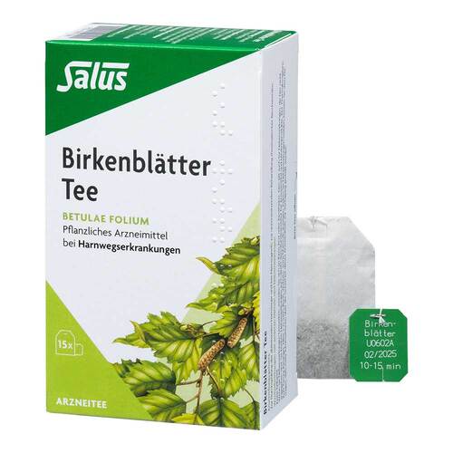Birkenbl&auml;tter Arzneitee Betulae folium Salus - 1
