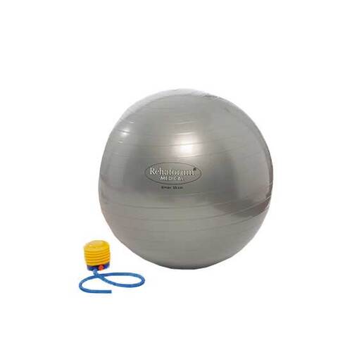 Gymnastikball Rehaforum 65 cm silber metallic - 1