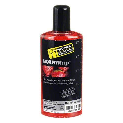 Warmup Erdbeer Massage&ouml;l - 1